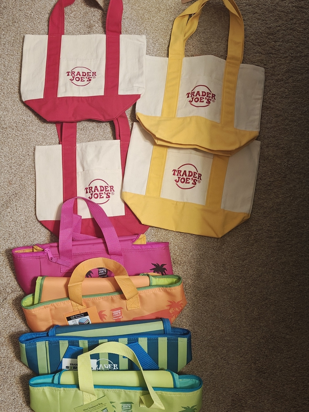 Trader Joe's Tote and Cooler Bags